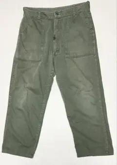 60s 70s 米軍実物 ミリタリー ベイカーパンツ OG107 USA製