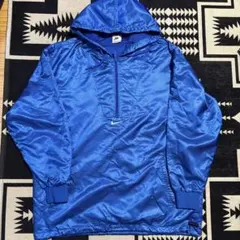 90s ヴィンテージ　NIKE ナイキ　ハーフジップ　ナイロンパーカー　銀タグ