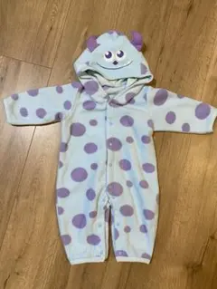 モンスターズインク　サリー　カバーオール　フリース　着ぐるみ 60-70cm