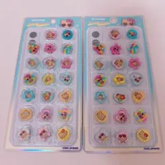 サンリオ　 日焼けキティ おはじきシール　キラコロ