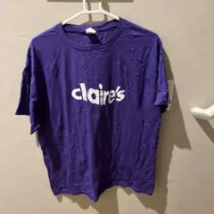 Hanes claire's Tシャツ パープル Lサイズ
