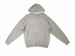 ナイキ 刺繍ロゴ 00年代 ヴィンテージ スウェット 灰色 メンズM