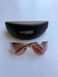 DIESEL サングラス ピンク系レンズ ケース付きのサムネイル