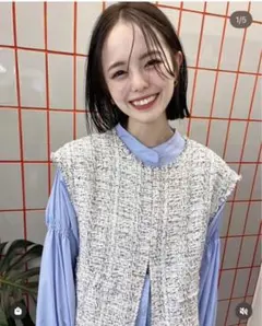 mystic ツィードベストスカパンSET