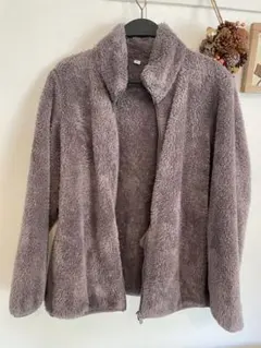 UNIQLO フリースジャケット グレー XL