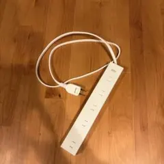 サンワサプライ 電源タップ 10口 1メートル ホワイト TAP-2210-1W