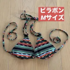Billabong Mサイズ ビキニトップ マルチカラー ボーダーのサムネイル