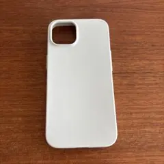【未使用】MUJI 再生TPU スマートフォンケース ホワイトグレー