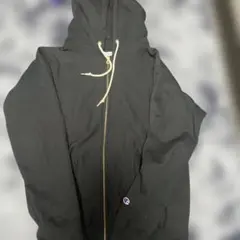 Champion Reverse Weave ブラックパーカー XXL