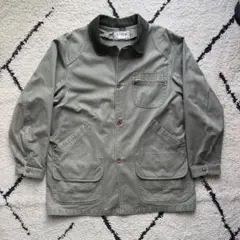 90s L.L.Bean ハンティングジャケット グレー プリーツ襟コーデュロイ