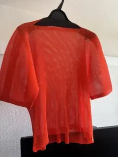 PLEATS PLEASE ISSEY MIYAKE トップス オレンジのサムネイル