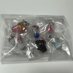 ハローキティ めじるしアクセサリー コンプリートセット ガチャ