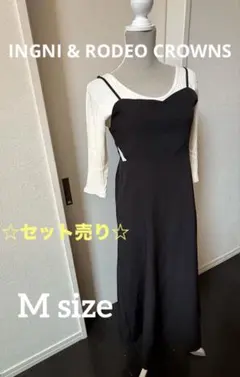 コーデ売 セール‼️ INGNI 원피스 RODEO CROWNS 7分ニット