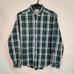 ②【 CIAOPANIC TYPY 】長袖ボタンダウンチェックシャツ (L)