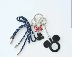 Disney/ミッキーミラー付きチャーム