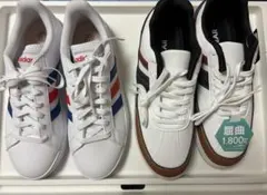 【さな様専用】adidas グランドコートベース+FIT-GEAR スニーカー