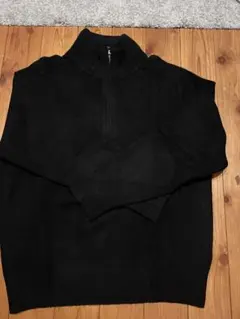 ハーフジップ ニット