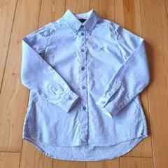 COMME CA ISM 長袖シャツ 130A ライトブルー