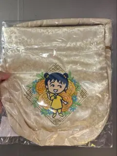 ちびまる子ちゃん サテン巾着 40周年記念 MARUKO楼 - メルカリ