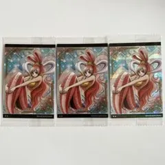 ワンピース ウエハース カード しらほし 3点