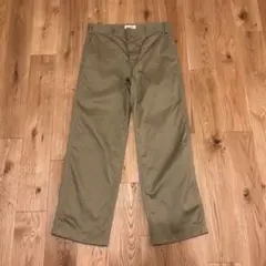 LE （エルイー）M-43チノパンツ WIDE（ワイド） サイズ32 ベージュ