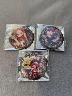 おジャ魔女どれみ　缶バッジセット　藤原はづき　おんぷ