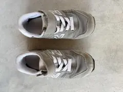 New Balance 373 グレー キッズスニーカー　17センチ