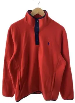 POLO RALPH LAUREN 赤 M ハーフジップ フリース