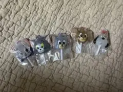 トムとジェリー カラフルキャンディチャーム セミコンプ　タフィ　トム　ジェリー
