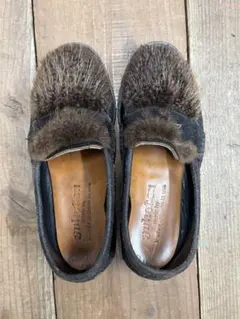 Yuketen penny loafer beaver hair M10E 28のサムネイル
