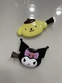 サンリオ 前髪クリップ ポムポムプリン クロミちゃん
