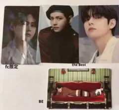 BTS バンタン　トレカ　テヒョン　テテ　4枚セット　V キムテヒョン