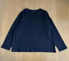 【GU】ソフトコットンクルーネックT