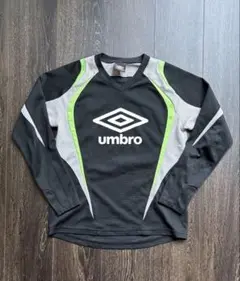 umbro アンブロ 長袖シャツ バックプリント有り XSサイズ
