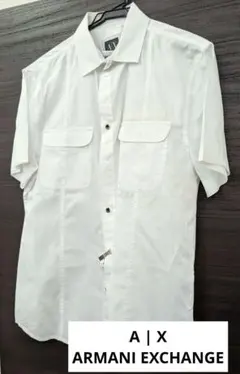ARMANI EXCHANGE アルマーニエクスチェンジ 半袖シャツ 白 M/Mのサムネイル