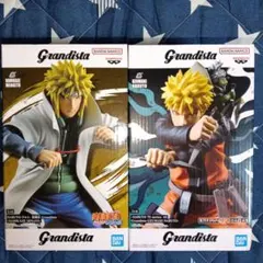 「新品未開封」NARUTO grandistaミナト＆ナルトフィギュアセット！