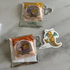 ポケモン キーホルダー・アクリルキーホルダーセット　ピカチュウ　カイリュウ