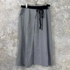 UNTITLED NALYA千鳥格子 ラップスカート 上品 巻きスカート風 Lのサムネイル