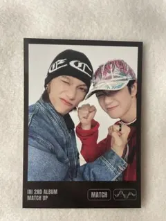 MATCHUP ポラロイド風トレカ 佐野雄大 池崎理人 トレカ