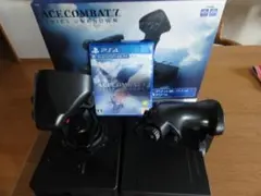 プレステ4　ACECOMBAT ソフト／フライトスティック　PS5動作確認