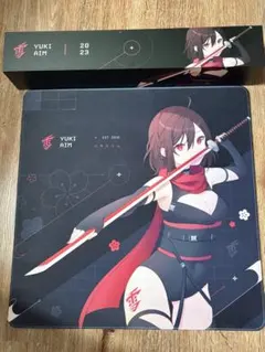 【美品】Yuki Aim Katana Black 2023 L マウスパッド