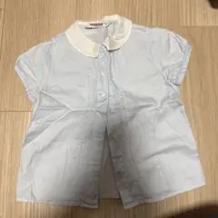 familiar ７５センチ　水色のシャツ
