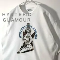 ＨＹＳＴＥＲIＣ　ＧＬＡＭＯＵＲ　ヒステリックグラマー　ギターガール　Ｔシャツ