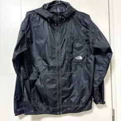 【未使用】THE NORTH FACE ブラック フード付きジャケット 薄手