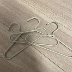 アイボリー ペット用ハンガー 3本セット