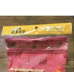ピーターラビット メッシュポケット付きポーチ 紅茶花伝