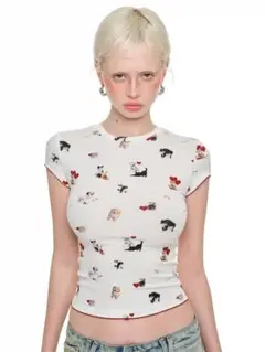Canton Collective パピーラブグラフィックTシャツ