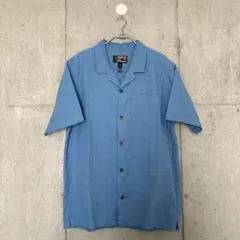 オークリー oakley 開襟シャツ 水色 XLサイズ ワンオク タカ 着用