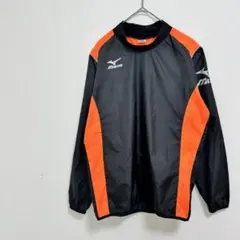 ミズノ 撥水 ピステ 野球ウェア【XL】大きいサイズ オレンジ ブラック