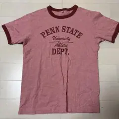 赤　Tシャツ　S リンガーTシャツ　UNIQLO 希少